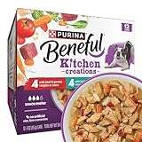 Purina Beneful Wet Dog Food Variety Pack, Medleys Tuscan, Romana & Mediterranean Style - (2 Packs of 12) 3 oz. Cans