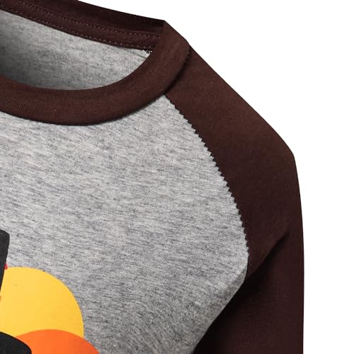 Toddler Baby Boy's Little Turkey T-shirt Thanksgiving Tee Shirt2