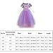 Girls Princess Rapunzel Dress Costume Halloween Party Fairy Tale Cosplay Fancy Dress Up Long Gown for Kids 3-4 Years