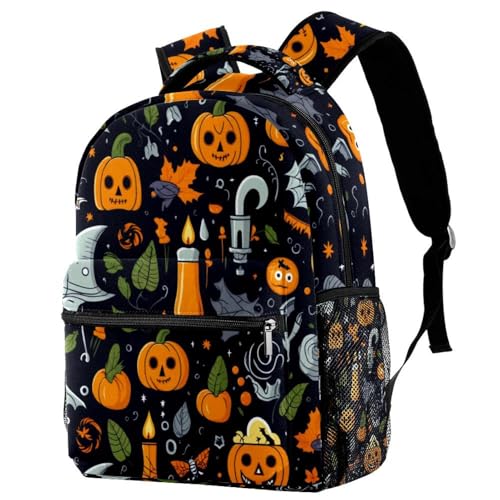 Mochila para laptop y universidad impermeable con diseño floral multicolor