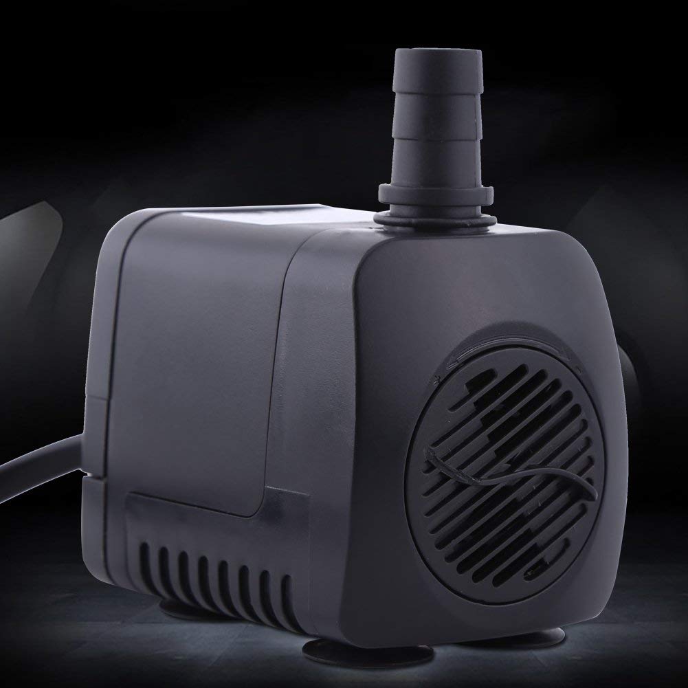 Mini Pompa Wodna Głębinowa, 220 V, 15 W, 800 l/h, do Basenów, Studni, Akwarium i Stawów Rybnych