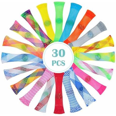 OaaXbbECco Fidget Toys Set-Stress Relief and Relieve Anxiety Toys for Kids and Adults-Marble Mesh (30 Pieces) Cover