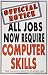 #139 Computer Skills Poster, Motivational Poster, School Technology Poster