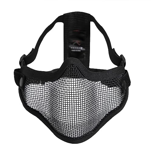 Rothco Carbon Steel Half Face Mask (Black)
