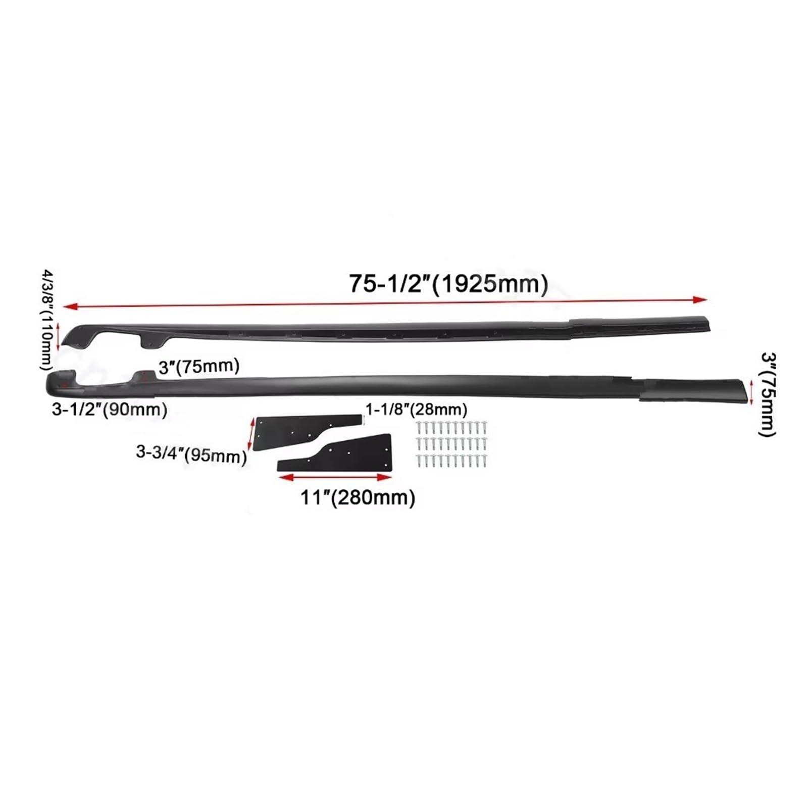 Voiture Jupes Latérales Jupes Latérales Garde-Boue Panneau À Bascule pour Chevrolet pour Corvette pour C6 pour Base ZR1 pour Modèles Carrosserie Large 2005-2013