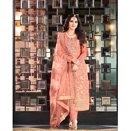 Pakistani Designer Heavy Embroidery Worked Trouser Pant with Dupatta Suits Indian Stitched Salwar Kameez Dresses2