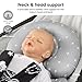 Infant Insert Compatible with 4moms Mamaroo & Graco Swing and Infant Car Seat, Stroller, Other Baby Swing, Rocker, Bouncer, Bassinet Newborn Insert Head & Body Support Cushion, Reversible Design
