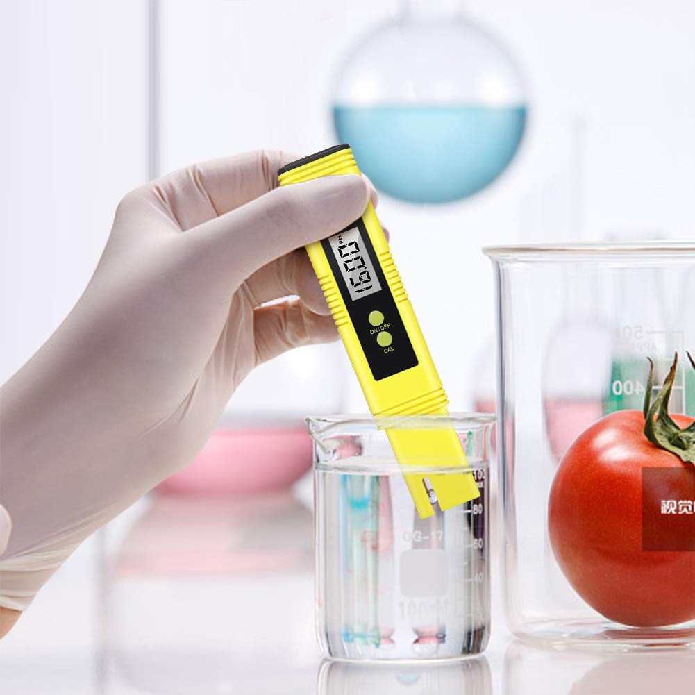 PH Meter and TDS Meter Combo PH Tester Digital Water Meter & TDS Tester,0.01 High Accuracy Pen Type PH Meter