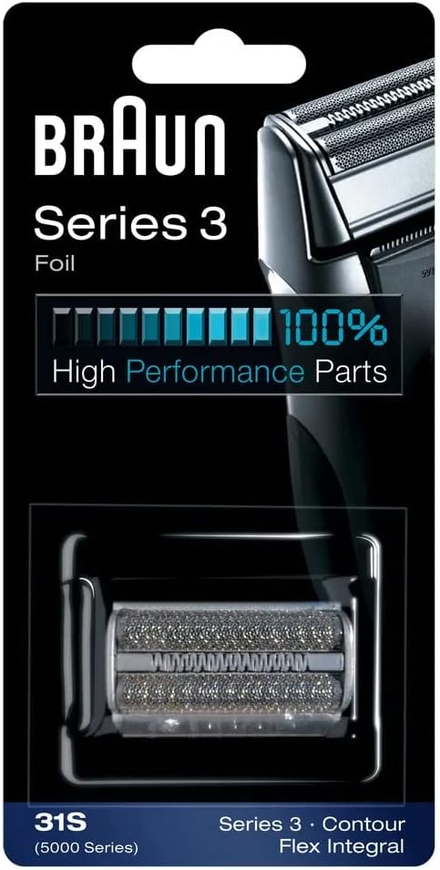 Braun Series 3 Electric Shaver Foil Cartridge, 31S- Compatible with ...