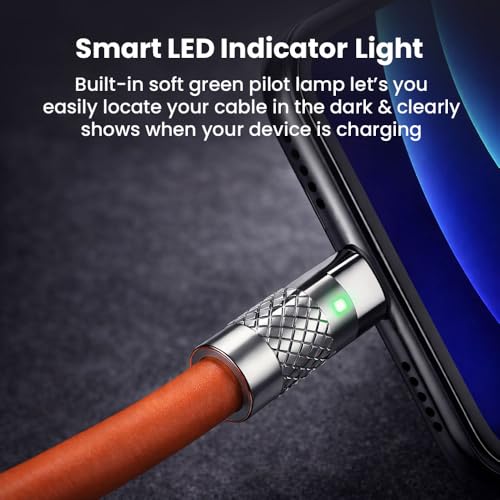Image of Treziya 3 in 1 Fast Charging Cable 6A, Supports Fast Charging with Original Adapter, Type C, Lightning & Micro USB Multi Connector Cable