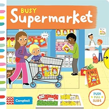 Board book Busy Supermarket Book