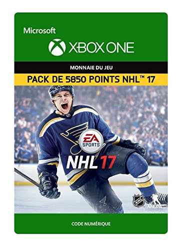 NHL Points 5850 Xbox One code de téléchargement numérique pour simulation NHL 17