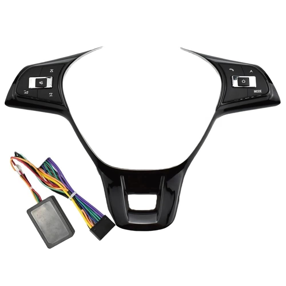 Cruise Control Switch Car Steering Wheel Remote Control Button Multi-Function Controller Switch Hubs for VW for Jetta for Golf for Polo for Passat(Style C)