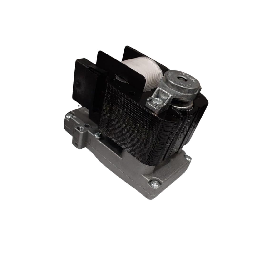 Motoriduttore per stufe e caminetti a pellet. Velocità: 5rpm, diametro albero: 8.5mm