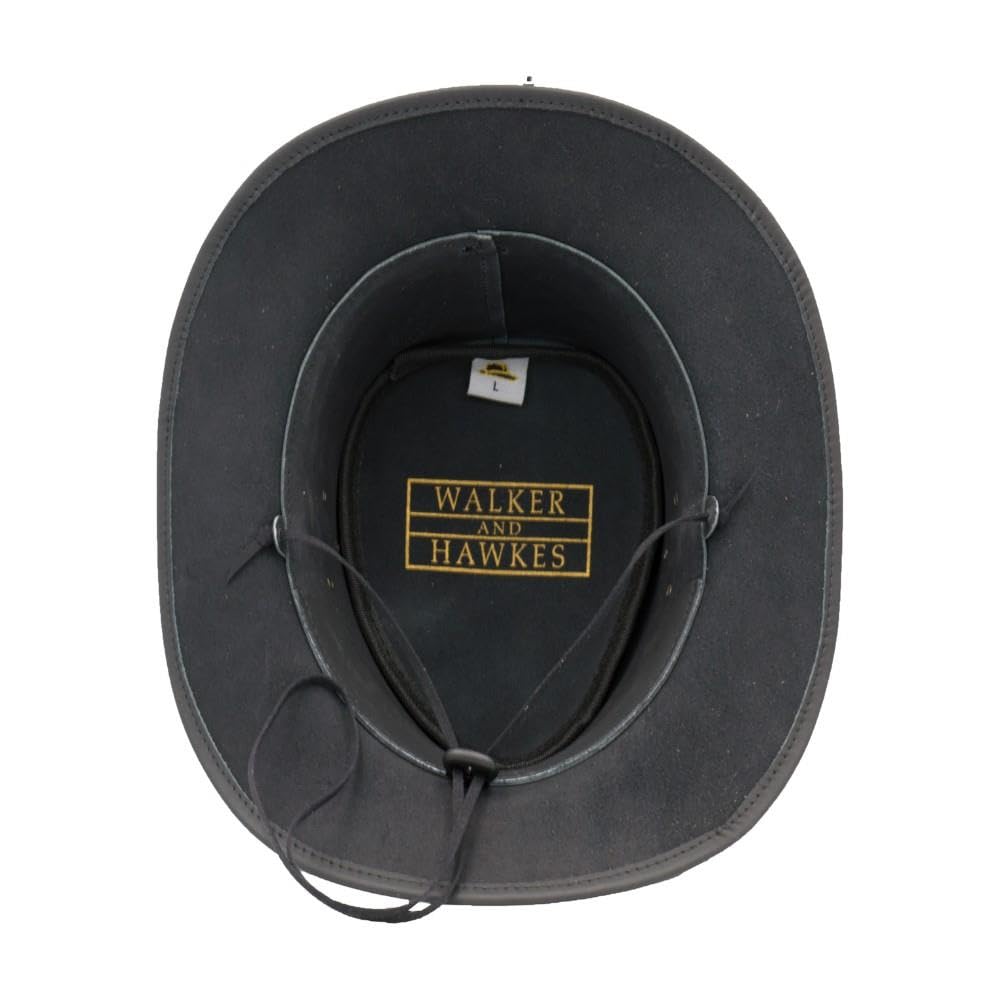 Walker and Hawkes - Chapeau imperméable - Cuir de Vachette - Outback