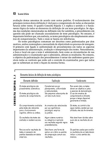 Fundamentos da Testagem Psicológica