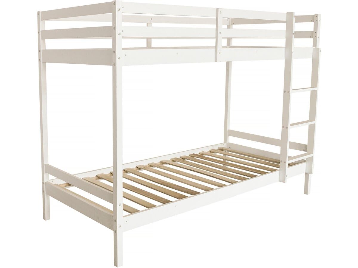 Habitat et Jardin Litera Infantil de Madera Lionel 90 x 190 cm - Blanco
