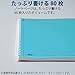 Kokuyo Spiral Graph Notebook, 8.3'' x 5.8'' Business Journal A5 Soft Ring Notebooks with 5mm Grid Ruled, 80 Perforated Sheets, Sliver 1 Subject Notebook, Note Take for Work. Japan Import(SU-SV338S5-C)