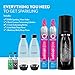 SodaStream Terra Sparkling Water Maker Bundle (Black), with CO2, DWS Bottles, and Bubly Drops Flavors