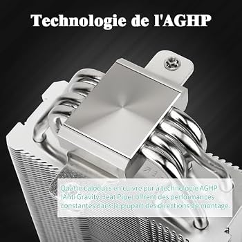 Ventirad Thermalright Assassin X 120 V2 Plus - 4 Caloducs, 2 Ventilateurs PWM - Compatible Intel/AMD