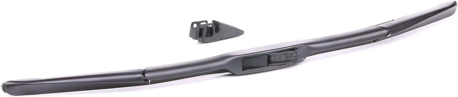 DENSO Hybrid Front Window Wiper Blade DUR050L - 500mm - Premium Graphine Coated All Season Replacement Windscreen Wipers - OEM Reference: 61610039697 - U-Hook Arm - LHD
