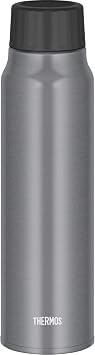 Thermos Water Bottle Insulated Carbonated Beverage Bottle, 33.8 fl oz 1 L, Silver, Cold Insulation Only FJK-1000 SL