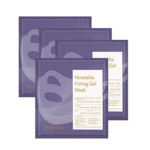 CEL-DERMA Season9 Ninetalks Fitting Gel Mask 25g x 4pcs