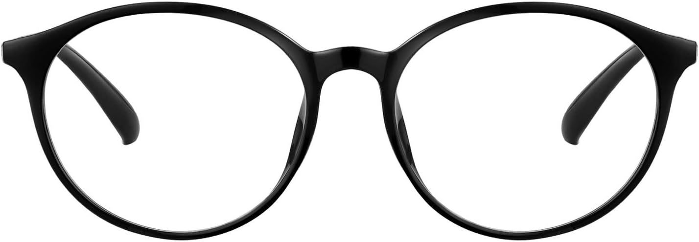 Blue Light Glasses for Women, Anti Eyestrain Lightweight TR90 Computer Glasses Anti-Glare