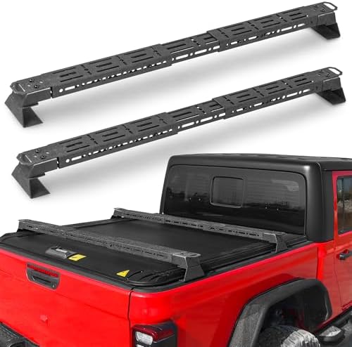MONOKING Full-Size Truck Bed Rack Adjustable Universal for F150 F...