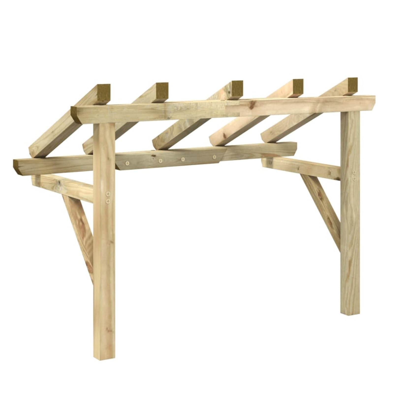 Auvent de Porte 150x100x100 cm Bois de pin Solide Auvent De Porte,Toit Abri Protection Contre La Pluie Et UV,Auvent De Porte D'Entrée