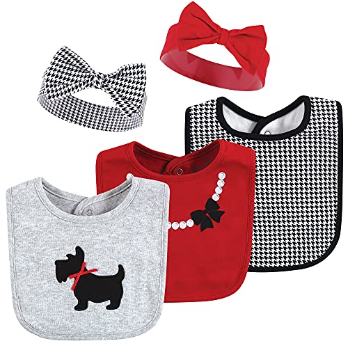 Image of Hudson Baby Unisex Baby Bandana Bibs and Headbands