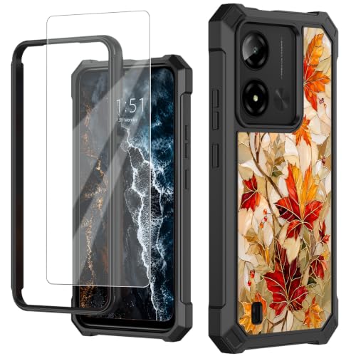 YCWLXFLC for Cloud Mobile Stratus C8 Prime Case, Autumn Maple Leaves