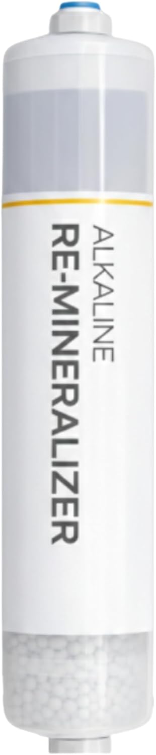 Alkaline Water Filter Replacement, 10 Inch, High Capacity, Compatible with Under the Sink RO Reverse Osmosis Systems