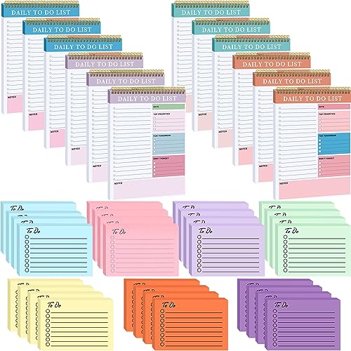 Bloc-notes liste de choses à faire accessoires bureau et planificateurs quotidiens