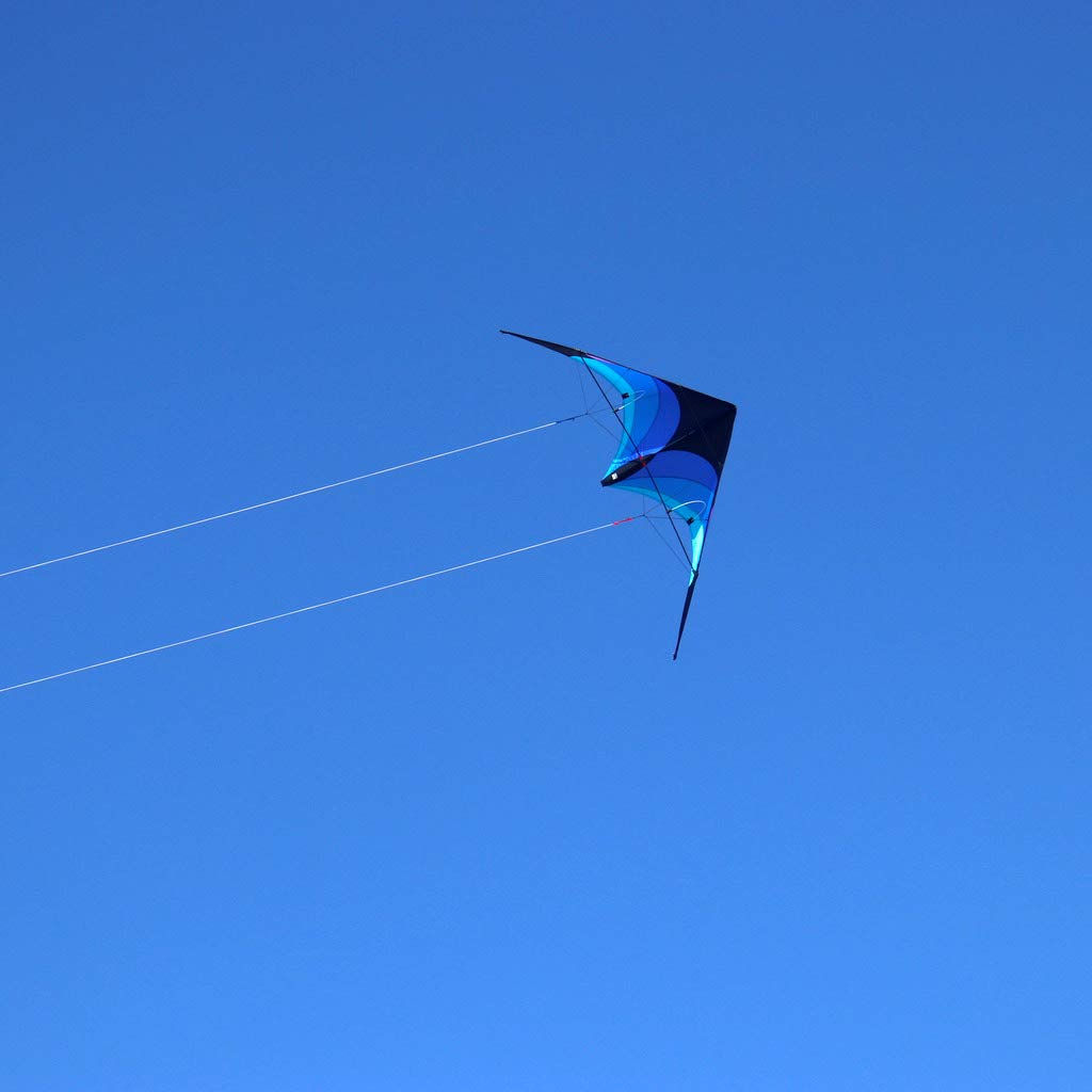 Wolkenstürmer Dragon de Direction Flip - Bleu - 2 Cordes - pour Enfants.
