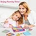 800pcs Refill Loops for 7-Inch Weaving Loom - 8 Color Loom Loops for Potholder Making, Durable Nylon Craft Bands for Kids Adults DIY Projects,Rainbow Color
