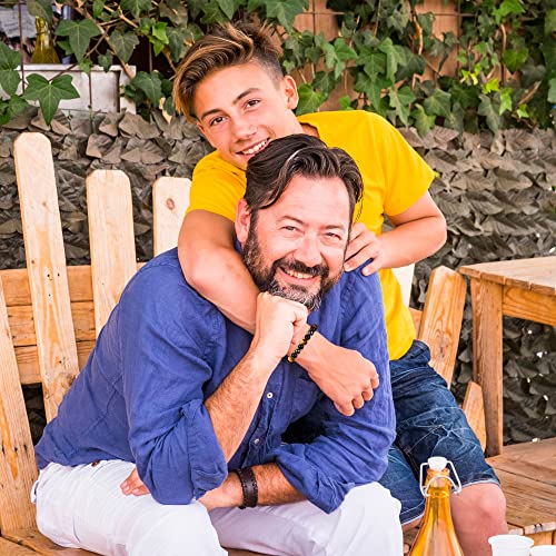 To My Son Bracelet From Mom As Back To School Gifts For Son Adjustable Triple Protection Bracelet For Boys As Birthday Gifts,Mother Son Bracelet As Teen Gifts For Son From Sereney #TOP3