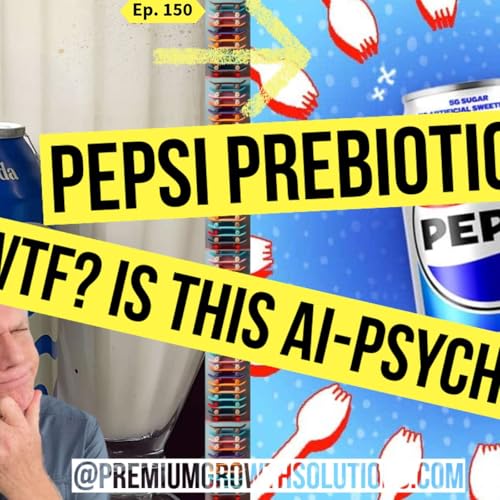 Page de couverture de Episode 150 - Poppi vs. Pepsi Prebiotic : WTF?