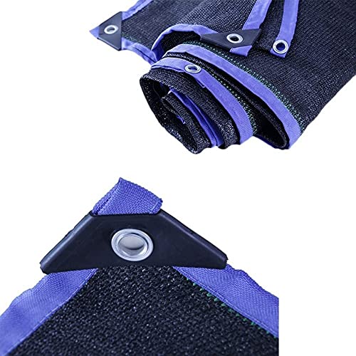 Toldo de red protector solar de polietileno negro RJJ Haipeng resistente de 2.8x9.8m 3
