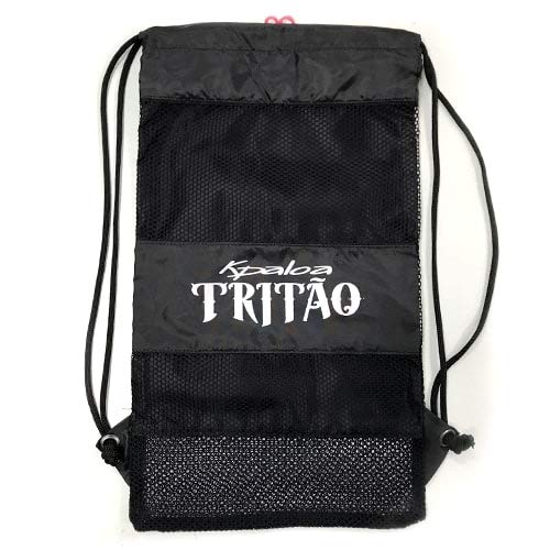 Pé de Pato Kpaloa Tritão Preto Bodysurf e Bodyboarding (XL)