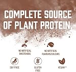 BioSteel Plant-Based Protein Powder, Chocolate, 25 Servings, Vegan Protein Shake Mix with 22g Complete Protein, Dairy Free, Sugar Free