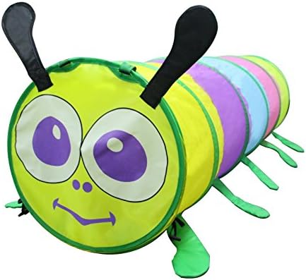 Kiddey Sale Caterpillar Play Tunnel for Kids – Development Crawl and Play Tunnel for Indoor/Outdoor Use – Fun Shape, Endless Imagination, Creativity and Early Learning