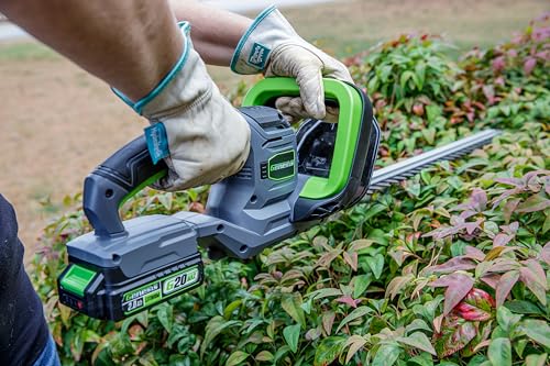 image for Genesis G20MAX 20V Cordless Hedge Trimmer 20 in. with 2.0Ah Battery an
