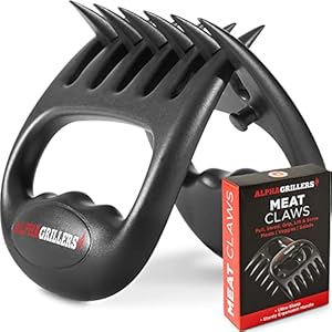Meat Shredder Claws – Meat Claws for Shredding – Stocking Stuffers BBQ Grilling Gifts for Men, Barbecue Smoker Accessories Bear Claws for Shredding Meat BBQ Pulled Pork, Chicken in Kitchen, Grill