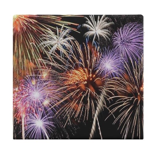 Cojín viscoelástico 3D Explosion Firework con funda lavable y espuma de alta densidad 2