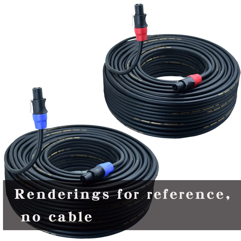 Miniatura 7 de Conectores de cable para altavoz de escenario, conector de cable adaptador de speakon, 4 polos, 4 pines, bloqueo de torsión, amplificador de corona