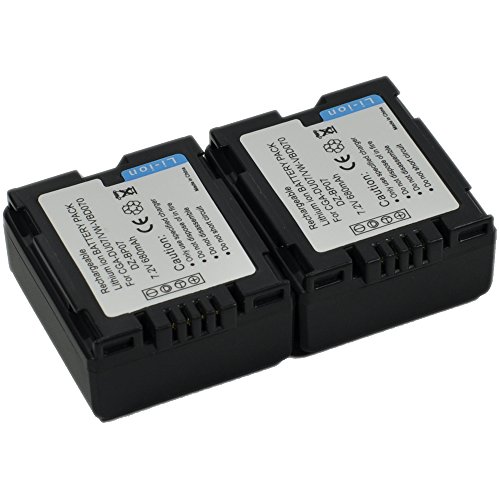 2x CGA-DU07A Battery for CGA-DU12E/1B CGR-DU06E/1B DZ-BP07P DZ-BP07PW DZ-BP07S DZ-BP14S DZ-BP14SJ DZ-BP14SW DZ-BP7S DZ-BP7SJ DZ-BP7SW Camera Video Camcorder Battery k1a