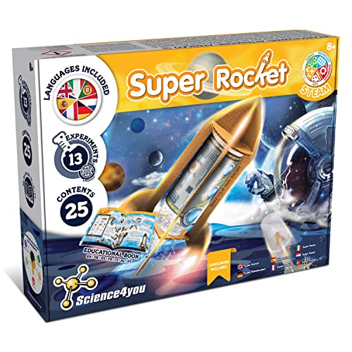 Jeux scientifiques +8 ans : le cadeau idéal avec fusée jouet et expériences à eau