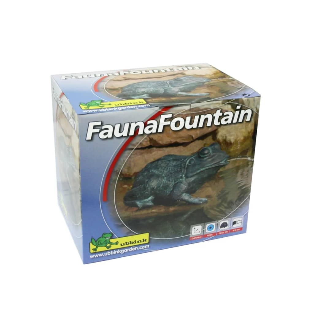 Ubbink Gargouille pour Bassin Petite Grenouille, Gris, 12cm