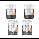 Capacité : 3 Ml. Vitavap\' - Pack 4 cartouches 1,2 Ohm pour Aspire PIXO, Aspire PIXO neo et PIXO Aura (1,2 Ohm)